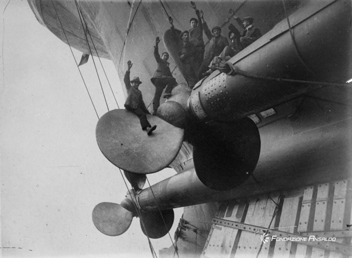 'Bon voyage': al Ducale la mostra sui naviganti di Ansaldo