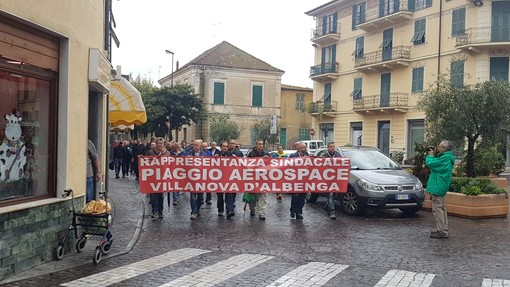 Le RSU: "Procede l'iter per il pagamento stipendi di Piaggio Aerospace e per l'inclusione di Piaggio Aviation"