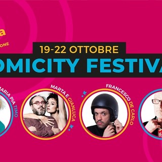 Torna il Comicity Festival dal 19 al 23 ottobre in Stradanuova Teatro Centrale