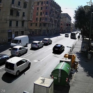Cornigliano: installata la prima telecamera ad alta risoluzione nella via principale