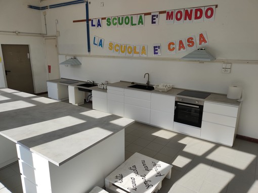 Voltri, nasce alla scuola di Fabbriche la prima cucina didattica della Liguria