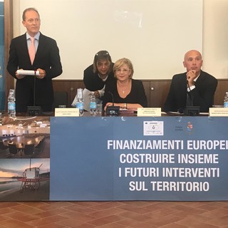Il commissario UE Corina Cretu ad Andora: &quot;Vicini alla Liguria con fondi per agricoltura, turismo e infrastrutture&quot;