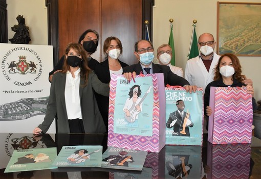 Lab Story: donati all'Ospedale San Martino di Genova 8 mini iPad e speaker portatili all’Unità Operativa Clinica Endocrinologica Lab Story: donati all'Ospedale San Martino di Genova 8 mini iPad e speaker portatili all’Unità Operativa Clinica Endocrinologica