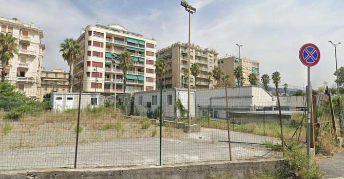 L'area adiacente al depuratore di Pegli che presto sarà riutilizzata L'area adiacente al depuratore di Pegli che presto sarà riutilizzata