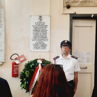 Sestri Ponente, la commemorazione della deportazione di mille e cinquecento operai genovesi