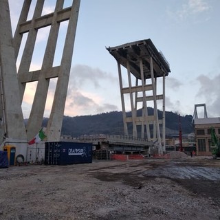 Morandi: bonifiche belliche per la costruzione dei nuovi piloni affidati a ditta genovese