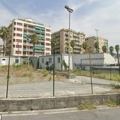 L'area adiacente al depuratore di Pegli che presto sarà riutilizzata