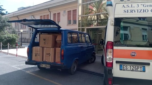 Donate 1.200 tute monouso all’ospedale Villa Scassi: il grande gesto del Comitato Lungomare Canepa