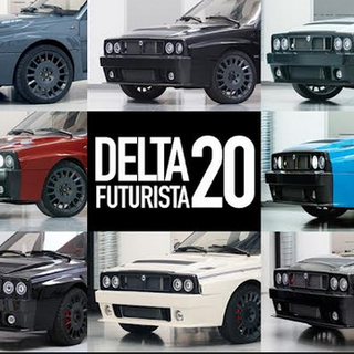 Podium Advanced Technologies di Pont Saint Martin ha completato la ventesima Lancia Delta Futurista
