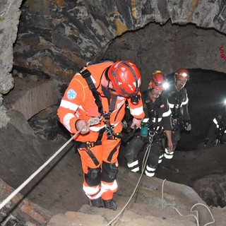 Esercitazione recupero feriti nel Ponte Monumentale (Foto e Video)