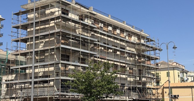 Pra’, lavori in corso all’ex Hotel Zolesi. Diventerà un condominio di fascia alta