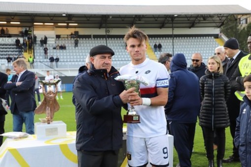 La premiazione di Flavio Bianchi