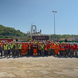 Giornata mondiale per la Salute e la Sicurezza sul Lavoro: evento informativo sul cantiere del Morandi