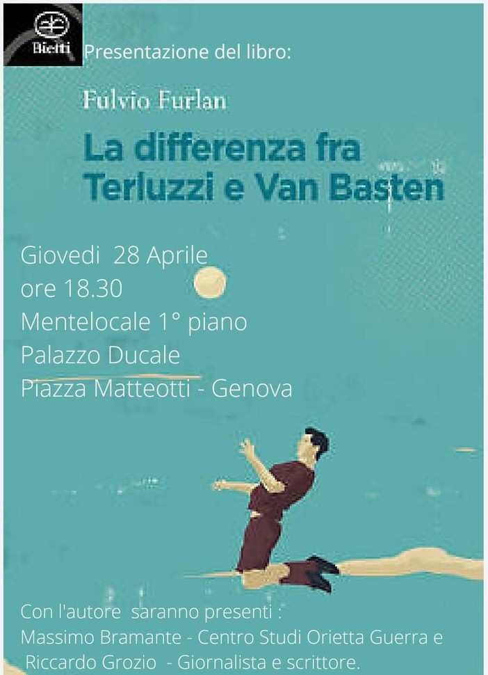 “La differenza fra Terluzzi e Van Basten”, il nuovo libro di Fulvio Furlan