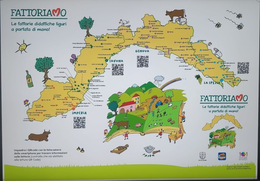 Fattorie didattiche, al via il progetto ‘Fattoriamo’ di educazione alimentare con 5000 mappe dotate di audioguide