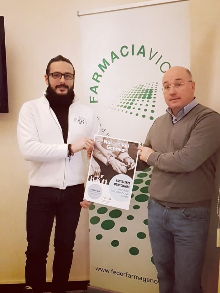 Cure domiciliari: Federfarma Genova e Villa Basilea - Noi con Voi insieme per la cittadinanza