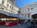 In piazza Matteotti è tutto pronto per la Fiera del Libro: stand aperti fino al 25 maggio