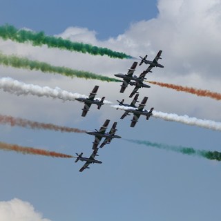 Le Frecce Tricolori tornano a Genova il 15 maggio