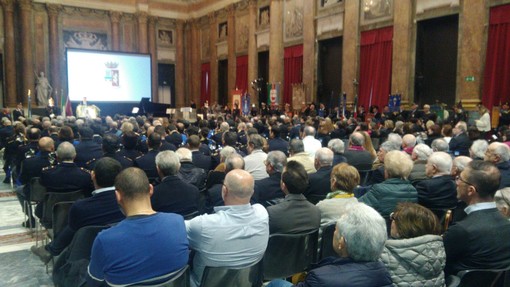 Genova, cerimonia al Ducale per i 166 anni della Polizia Genova, cerimonia al Ducale per i 166 anni della Polizia