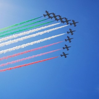 Ponte Genova San Giorgio: per l'inaugurazione tornano le Frecce Tricolori
