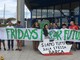 Salone Nautico: la manifestazione di Fridays For Future per l'ambiente