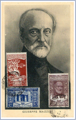 Giuseppe Mazzini. al Museo del Risorgimento la mostra di francobolli dedicata al patriota