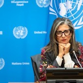 Francesca Albanese incontra gli studenti al Rettorato: “I palestinesi stanno morendo di genocidio”