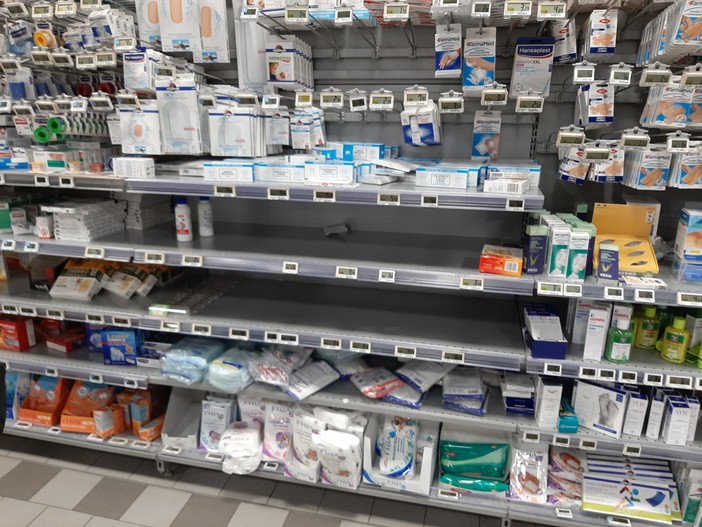 Coronavirus: mascherine esaurite, scorte di gel detergente quasi finite