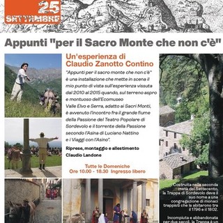 Passione 2022, alla Trappa di Sordevolo in provincia di Biella, "Appunti per il Sacro Monte che non c'è"
