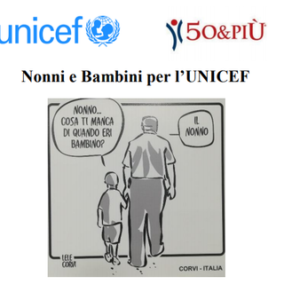 Ritorna la Festa dei nonni e dei bambini per l'UNICEF: appuntamento a Genova venerdì 2 ottobre