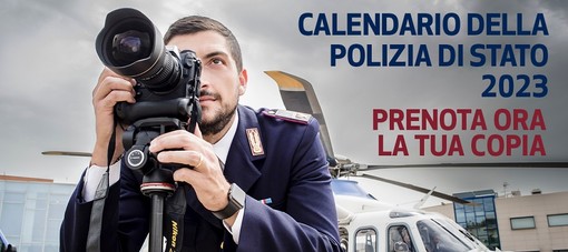 Calendario della Polizia di Stato 2023, il ricavato delle vendite all'Unicef