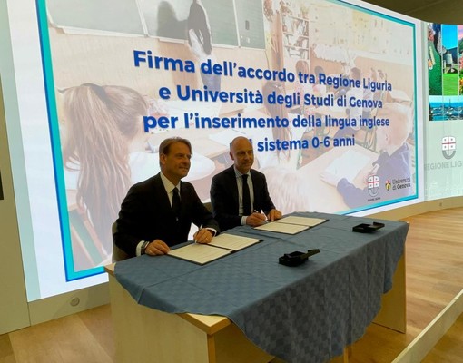 Scuola, Regione Liguria inserisce la lingua inglese per i bambini da zero a sei anni. Scajola: “Un progetto innovativo, il primo in Italia” (Video)