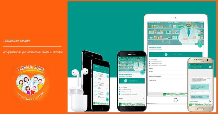 'Farmacia Vicina': come funziona l'app di Federfarma Genova