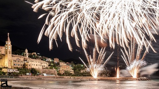 Sagra del Fuoco di Recco, dopo l’ondata di maltempo tutto è pronto per lo spettacolo pirotecnico
