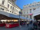 In piazza Matteotti è tutto pronto per la Fiera del Libro: stand aperti fino al 25 maggio