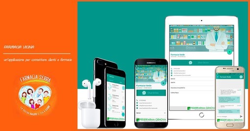 'Farmacia Vicina': come funziona l'app di Federfarma Genova