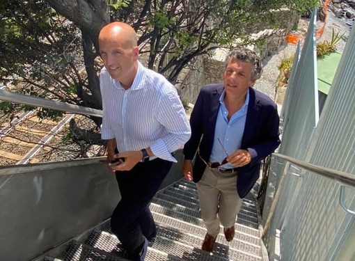 Rapallo, Lasinio sul cantiere San Francesco: "Riapertura al traffico entro la stagione estiva" Rapallo, Lasinio sul cantiere San Francesco: "Riapertura al traffico entro la stagione estiva"