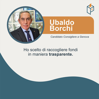 Il sistema innovativo di raccolta fondi per la campagna elettorale, Borchi (Vince Genova): “Digitale e assolutamente trasparente”