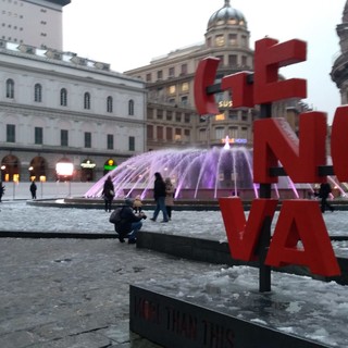 Genova, nevicata in esaurimento nella serata. Attenzione al ghiaccio