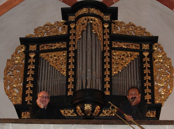 Festival organistico internazionale: il 2 agosto il concerto con il trombettista Di Mario e l'organista Catalucci nella Basilica di Santo Stefano di Lavagna