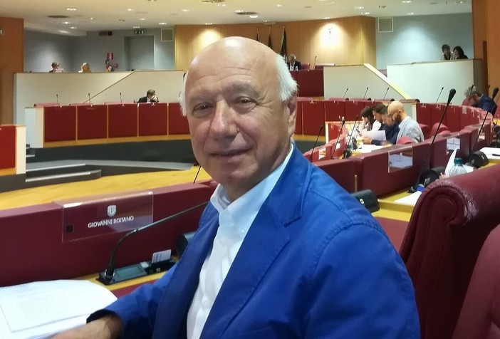 Il consigliere regionale Giovanni Boitano Il consigliere regionale Giovanni Boitano