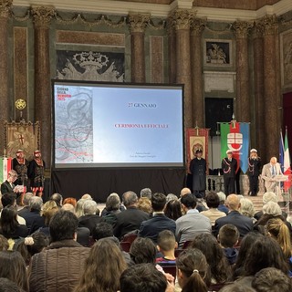 Giorno della Memoria, il calendario delle iniziative: l'orazione ufficiale di Andrea Scurati il 27 gennaio a Palazzo Ducale Giorno della Memoria, il calendario delle iniziative: l'orazione ufficiale di Andrea Scurati il 27 gennaio a Palazzo Ducale