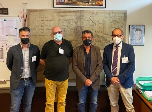 Giornata Mondiale Ortottica, il consigliere di Regione Liguria Brunello Brunetto riceve delegazione deli Ordini TSRM e PSTRP