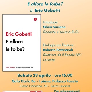 Presentazione libro "E allora le foibe?" di Eric Gobetti