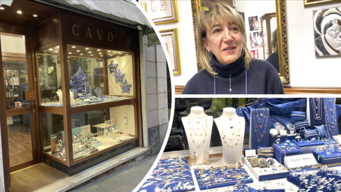 Nuove botteghe storiche: la Gioielleria Cavo in via San Lorenzo, cent'anni di eleganza e tradizione (Video) Nuove botteghe storiche: la Gioielleria Cavo in via San Lorenzo, cent'anni di eleganza e tradizione (Video)