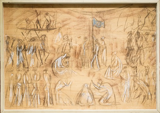 Accademia Ligustica di Belle Arti, donato un bozzetto di Giovanni Novaresio