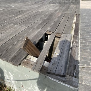 Pegli, lo stato pietoso dei Giardini Giacomo Catellani (foto)