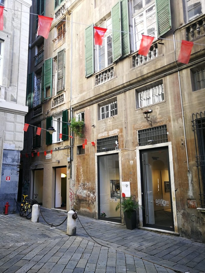 Inaugurazione mostra Paolo Ceribelli/Studio  Galleria Rossetti a Genova