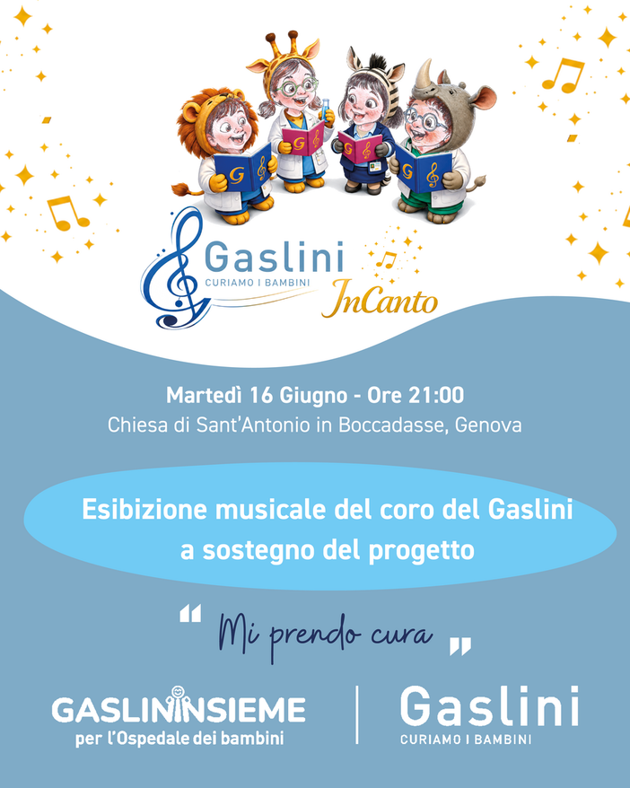 Gaslini InCanto debutta a Boccadasse: la musica del personale sanitario per il benessere dei più fragili Gaslini InCanto debutta a Boccadasse: la musica del personale sanitario per il benessere dei più fragili