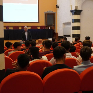 I ragazzi del settore giovanile dell’Entella a scuola dall’avvocato Mattia Grassani